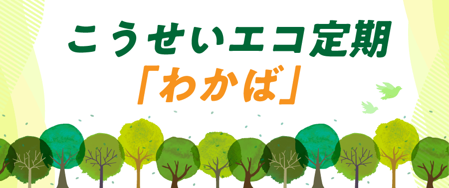 こうせいエコ定期「わかば」